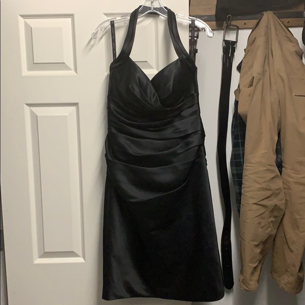 Beautiful black homecoming/bridesmaids dress